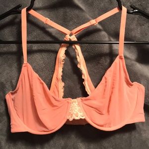 Aerie ~ Happy Salmon halter bra.